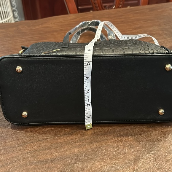 NWOT 2-Piece Black Handbag - Picture 11 of 13